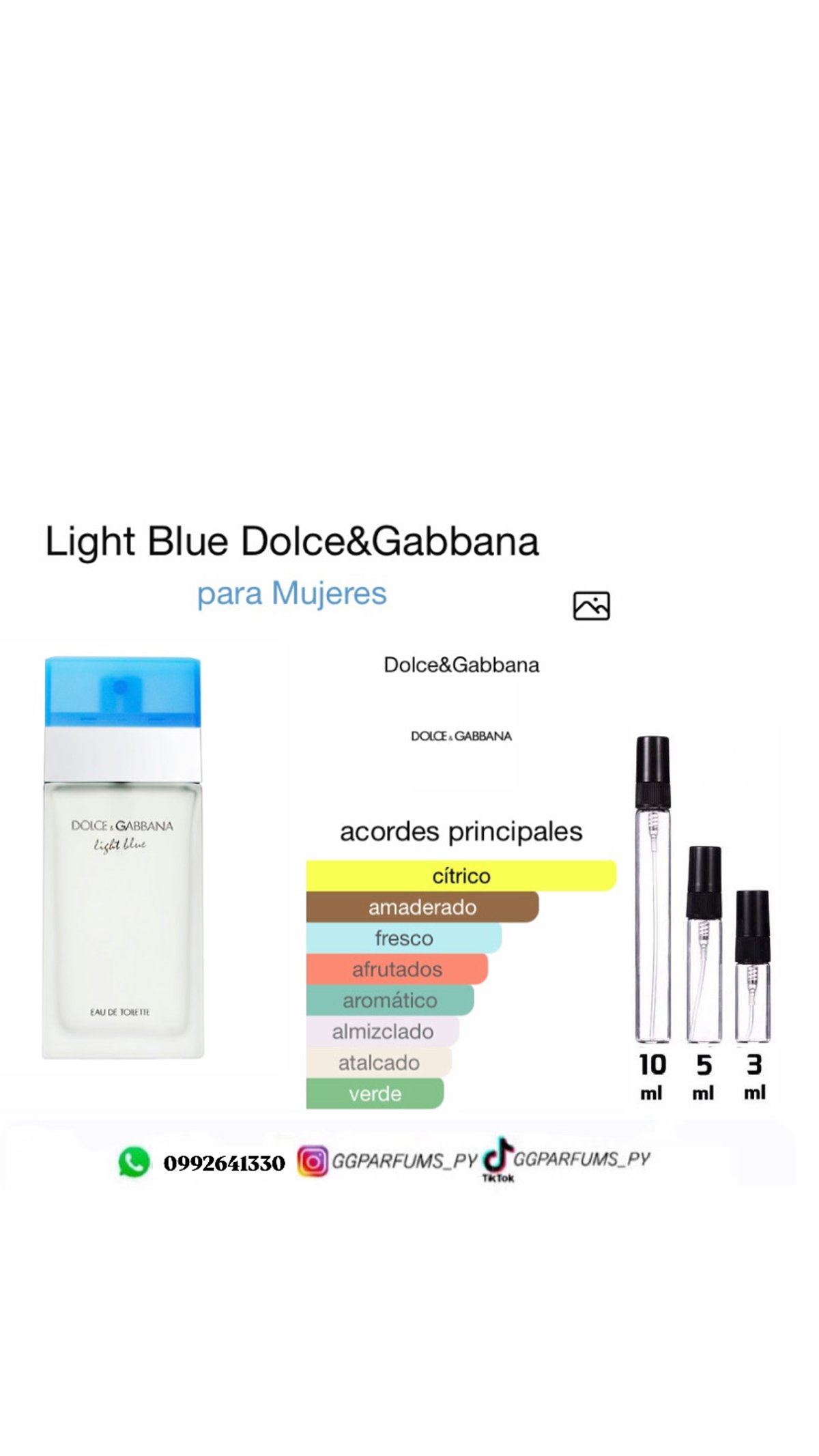 Dolce&Gabbana Light Blue Fem