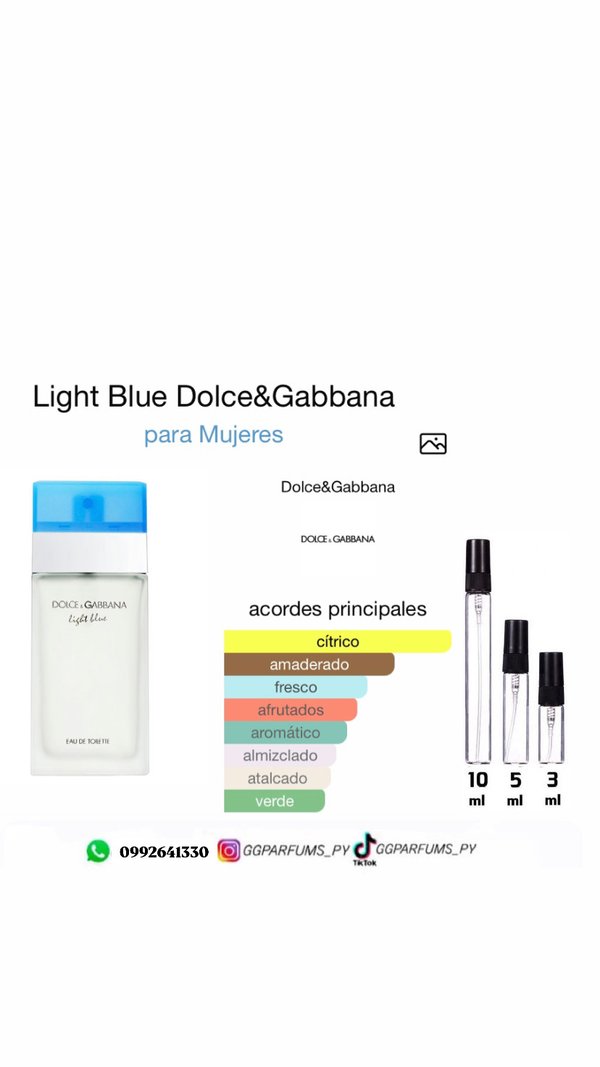 Dolce&Gabbana Light Blue Fem