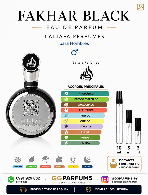  Lattafa Fakhar Black