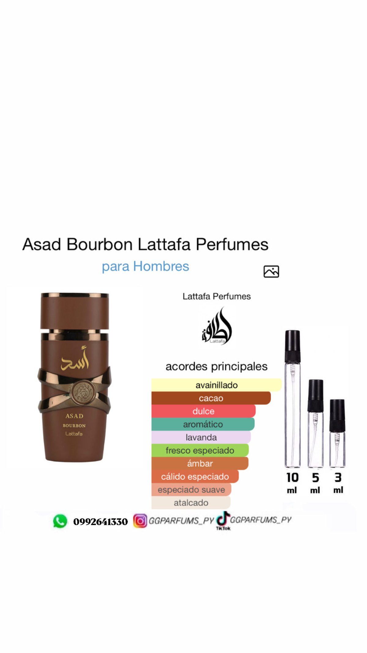 Lattafa Asad Bourbon