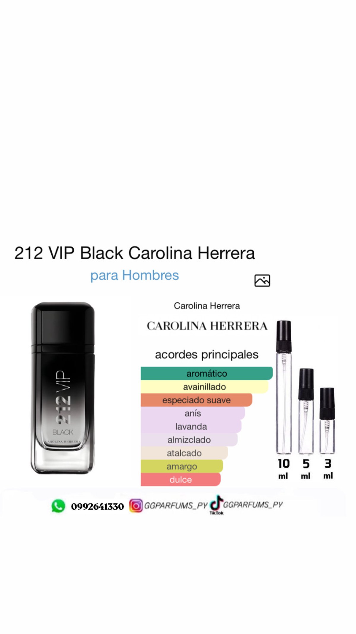 Carolina Herrera 212 VIP BLACK