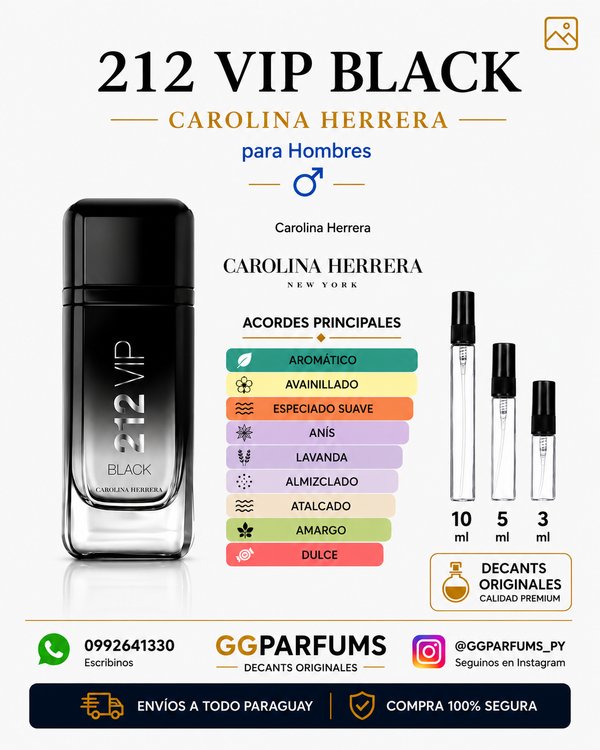 Carolina Herrera 212 VIP BLACK