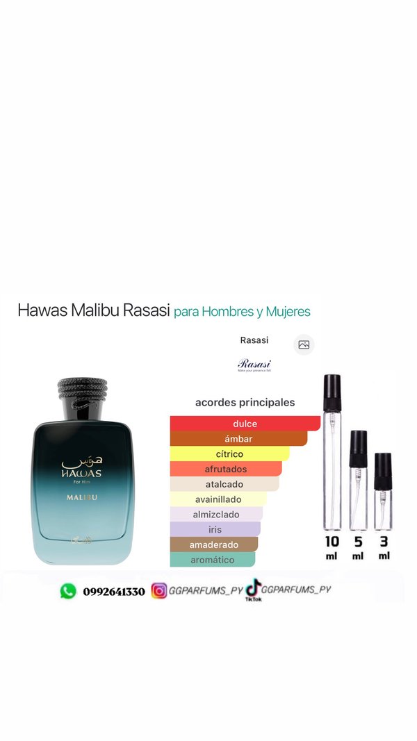 Rasasi Hawas Malibu