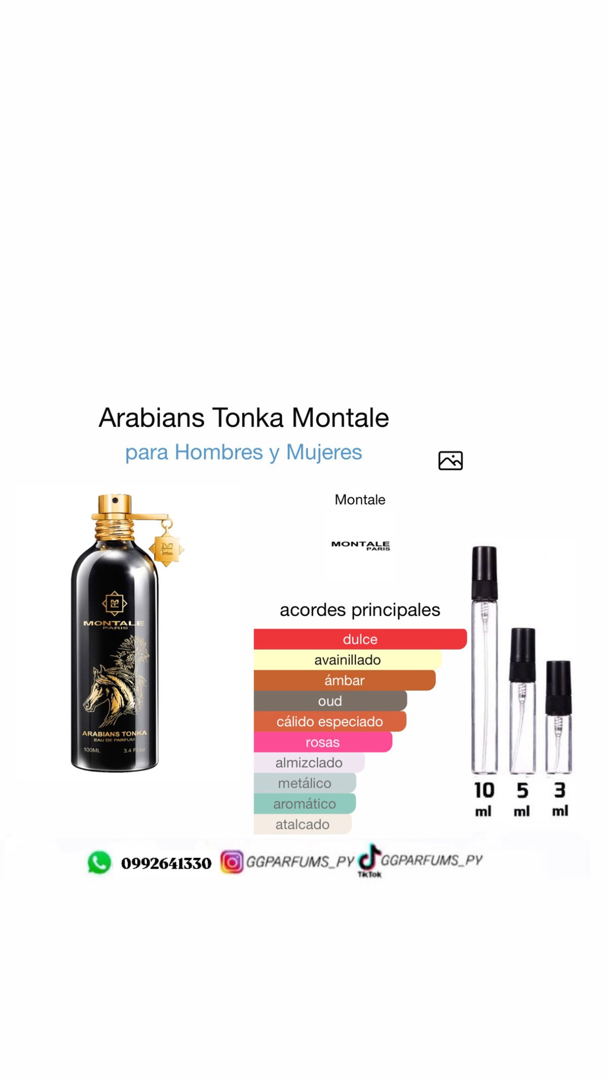 Móntale Paris Arabians Tonka