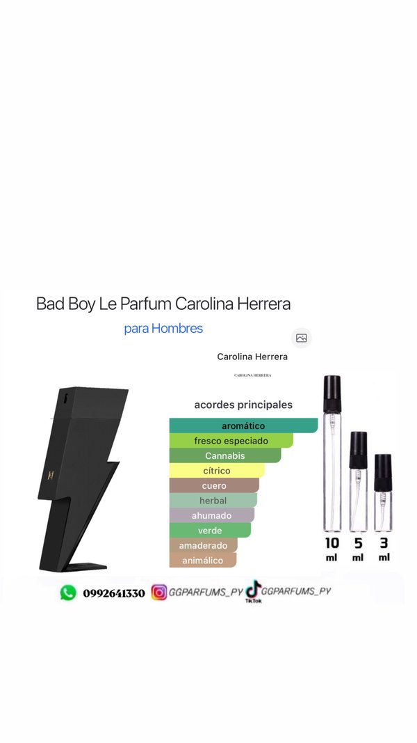 Carolina Herrera Bad Boy Le Parfum 