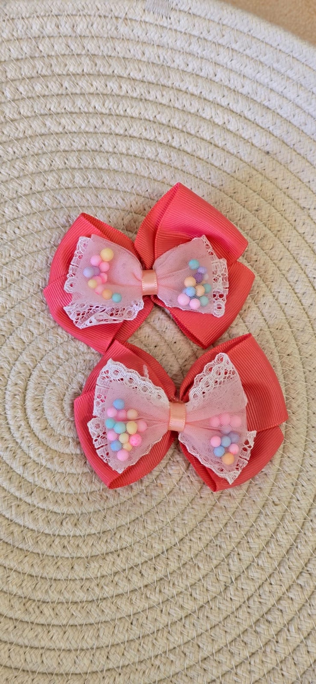 Moños Tono Rosa - 2