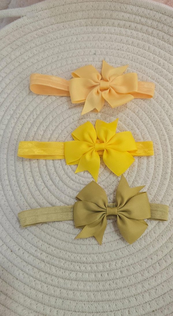 Vincha Blush Mini Bow