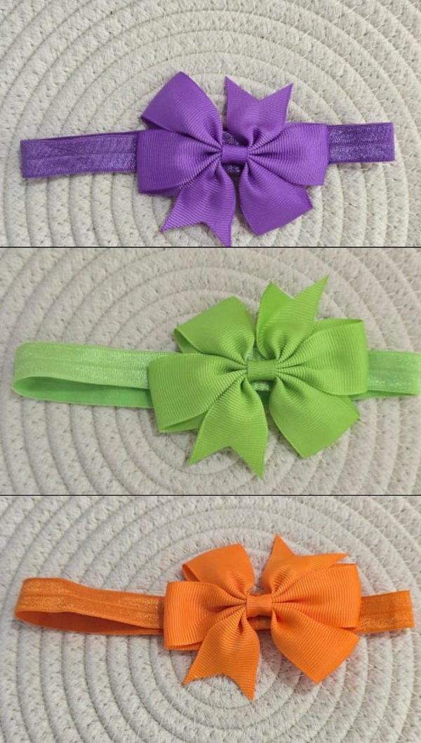 Vincha Blush Mini Bow