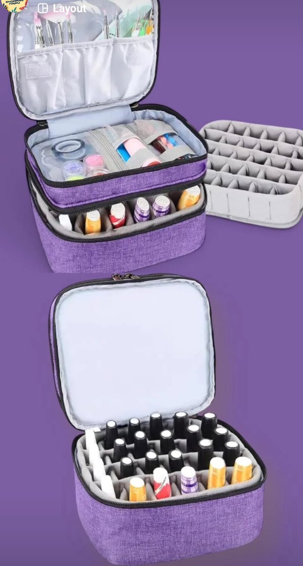 Bolsa Organizadora De Esmaltes