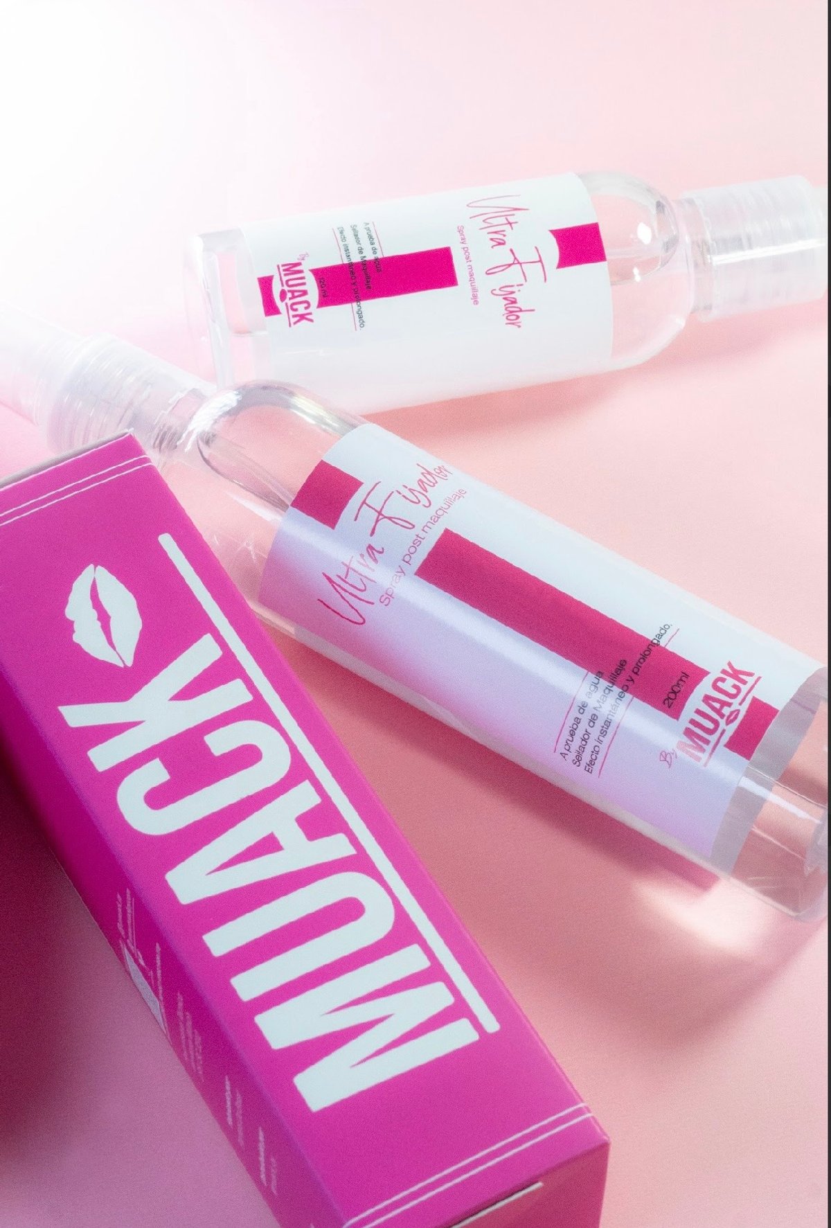 ULTRA FIJADOR   SPRAY  POST MAQUILLAJE MUACK 200ML - 2