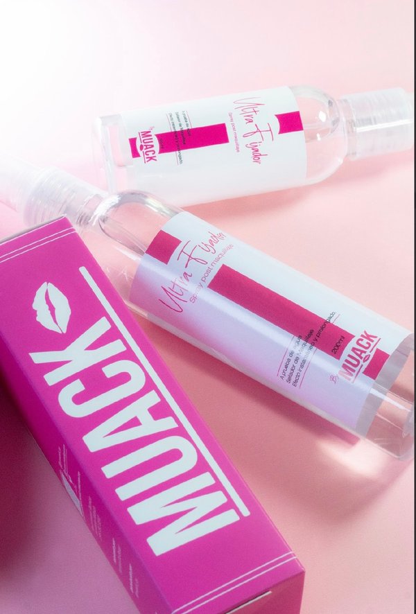 ULTRA FIJADOR   SPRAY  POST MAQUILLAJE MUACK 200ML