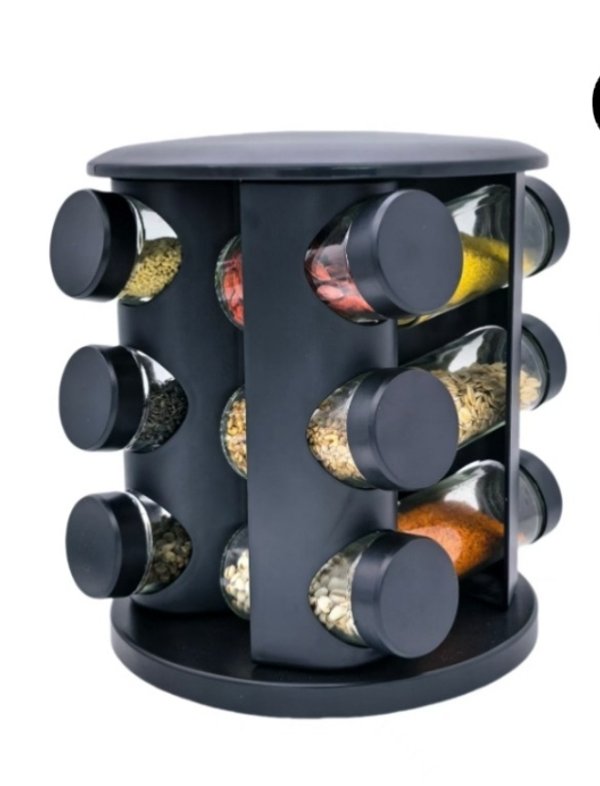  Porta Condimentos Giratorio 12 piezas