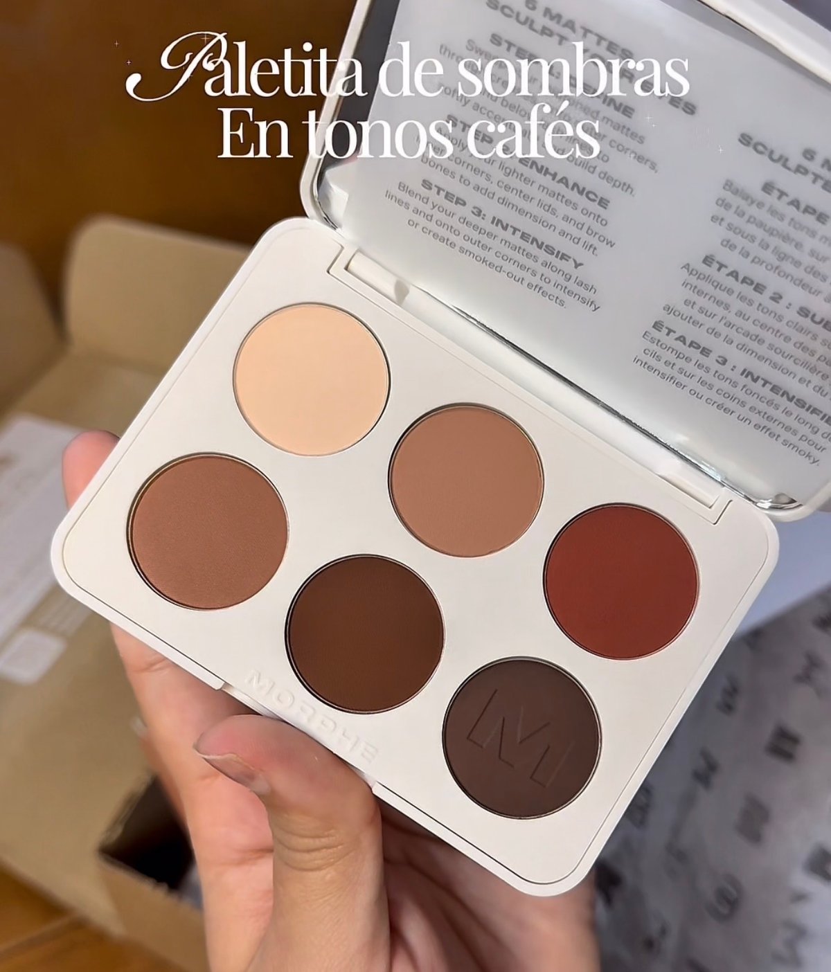 Paleta de sombras Morphe  - 3