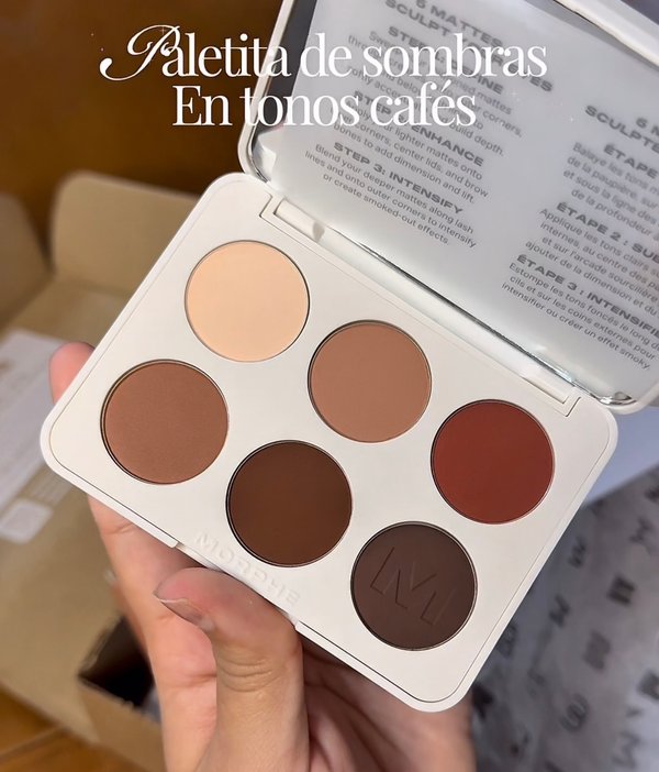 Paleta de sombras Morphe 