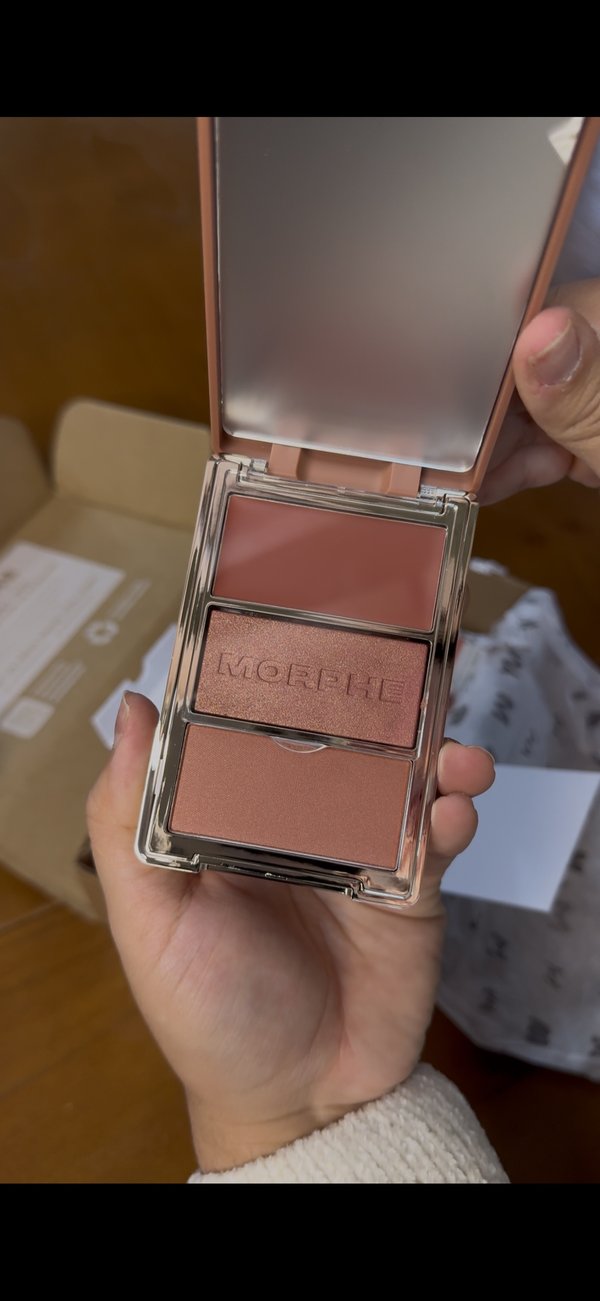 Trío blush morphe tono after party 