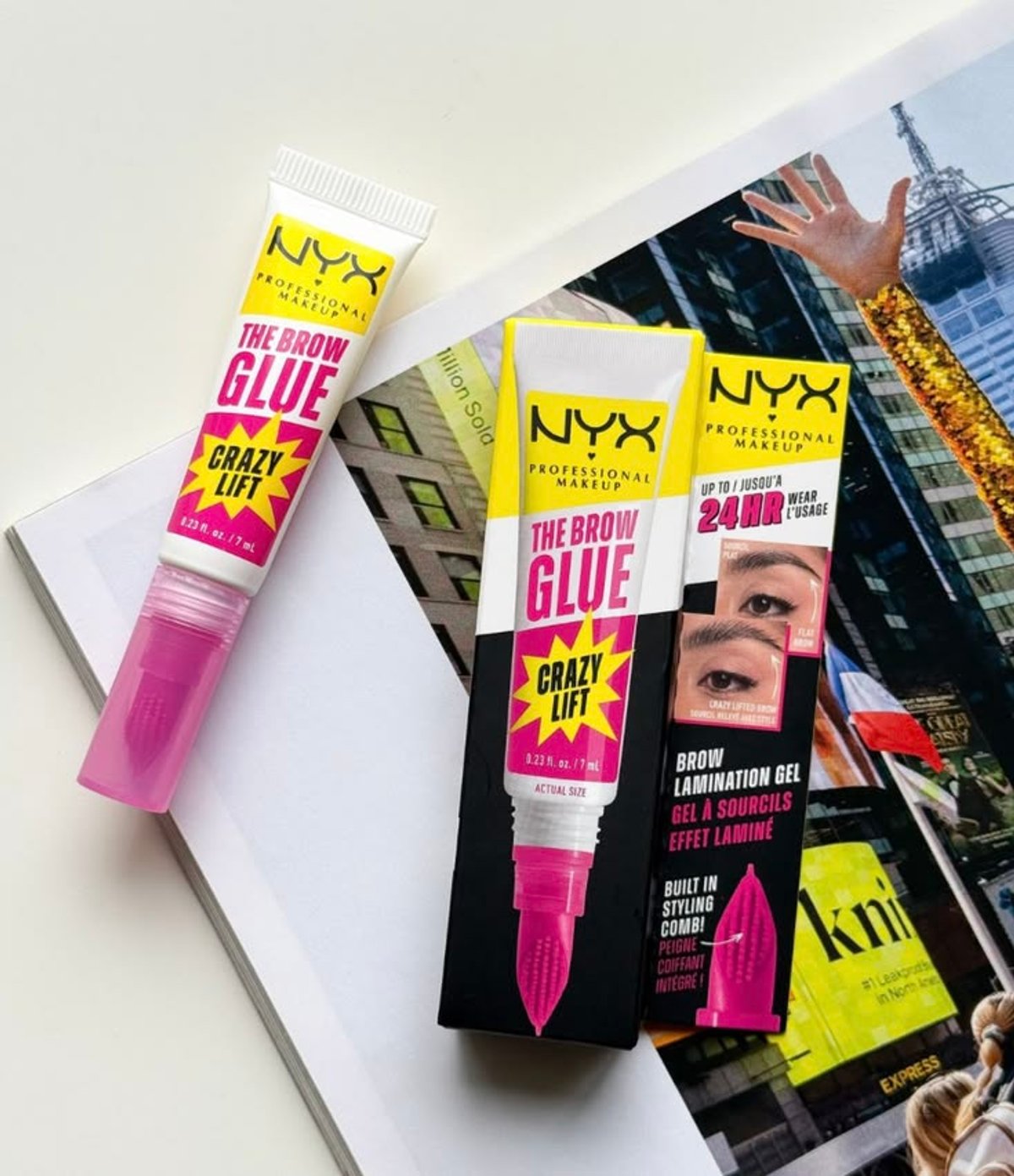 THE BROW GLUE GEL DE CEJAS NYX