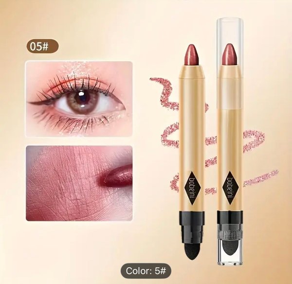 Lápiz de sombras con purpurina 🩷