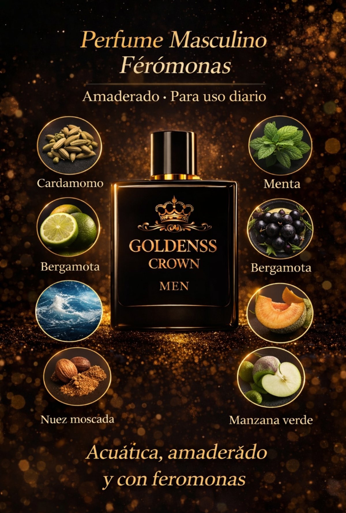 GOLDENSS CROWN MEN 30mL - 2