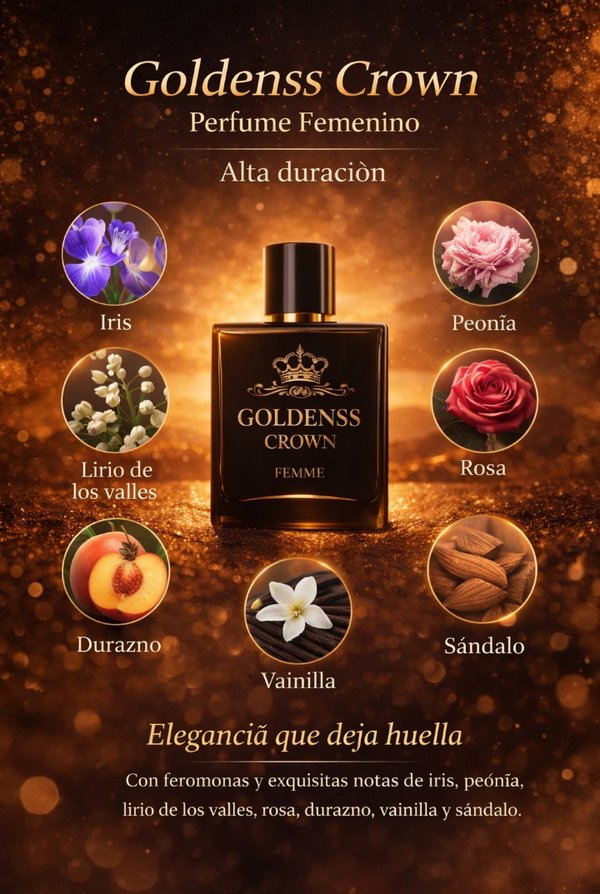 GOLDENSS CROWN FEMME 100 ML