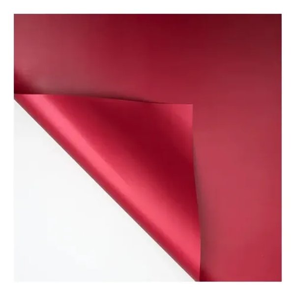 Papel coreano liso rojo 