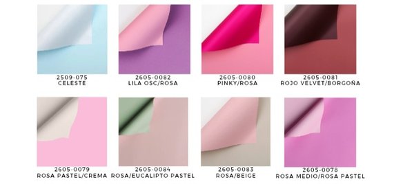Papel coreano BIFAZ Paleta rosa 