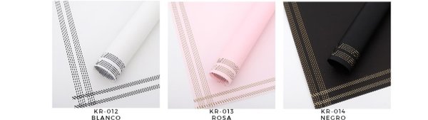 Papel coreano 8 lineas 