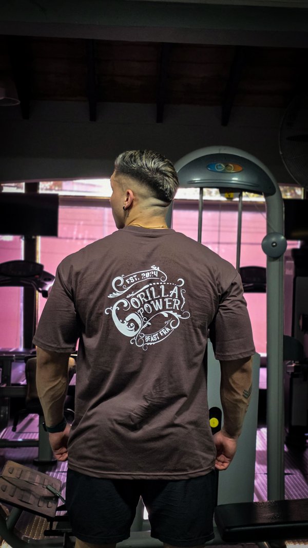 OVERSIZE BEAST ERA MARRON