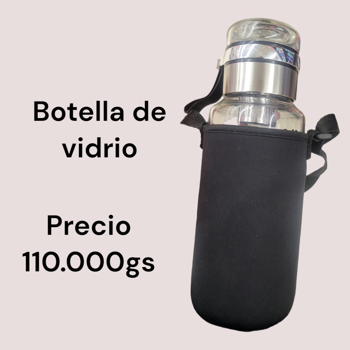 Botella de vidrio