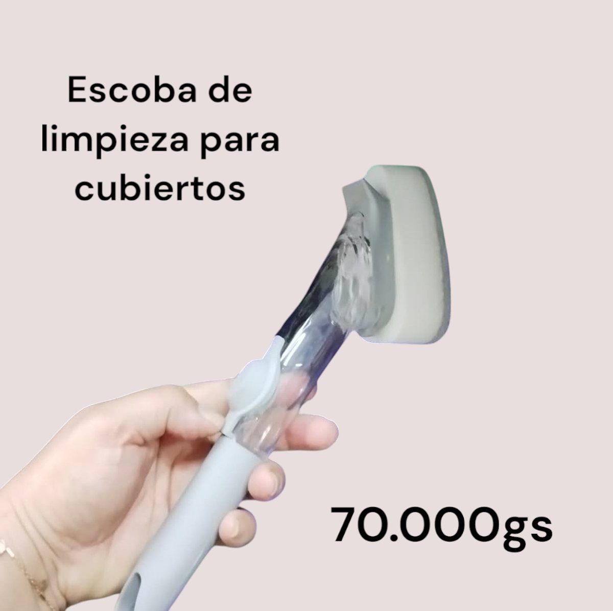 Escoba para cubierto