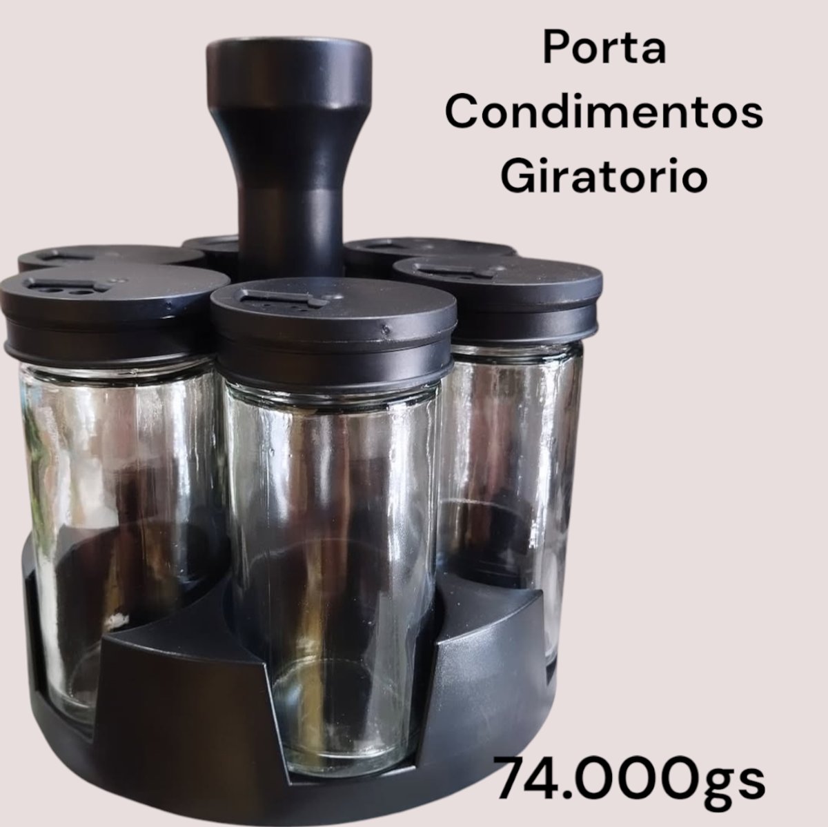 Porta condimentos giratorio