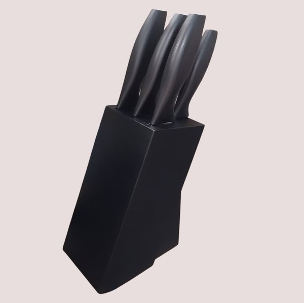 Juego de cuchillos con soporte