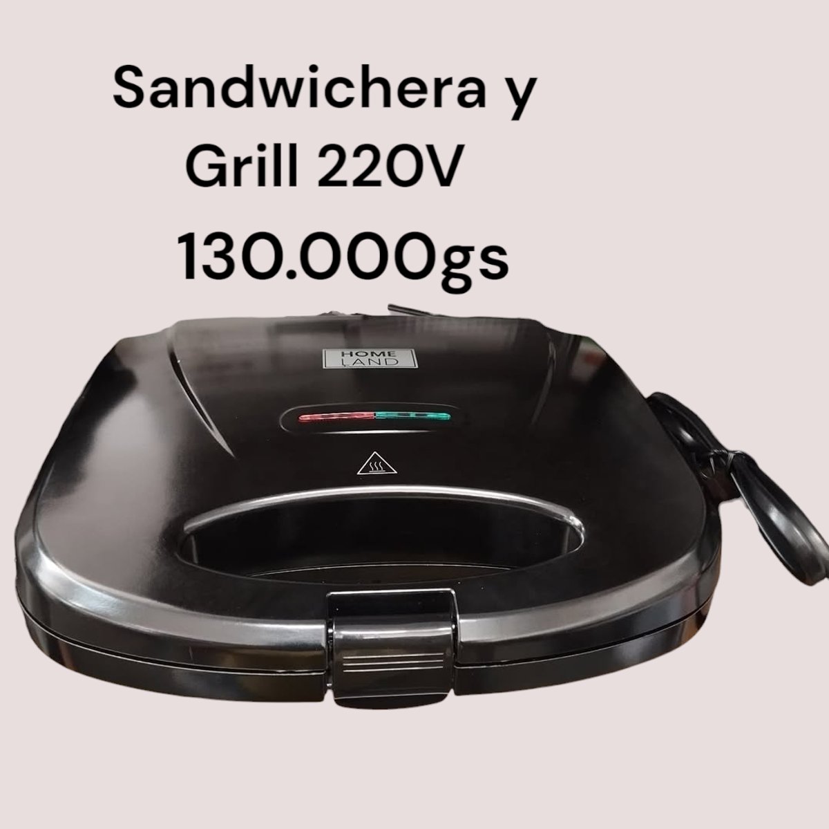 Sandwichera y grill