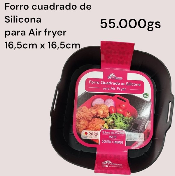 Forro de silicona cuadrado