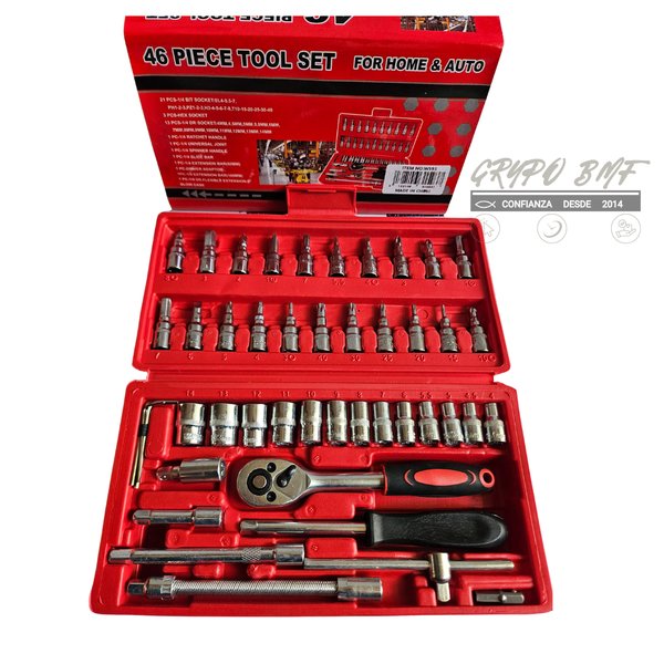MINI CAJA DE HERRAMIENTA DE 46PCS 