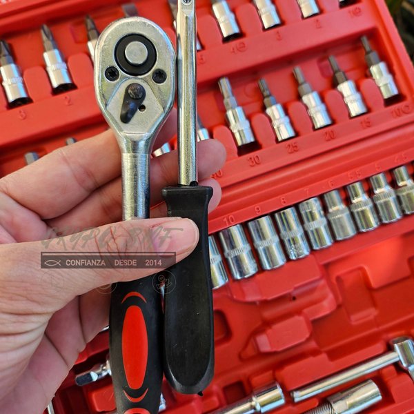 MINI CAJA DE HERRAMIENTA DE 46PCS 