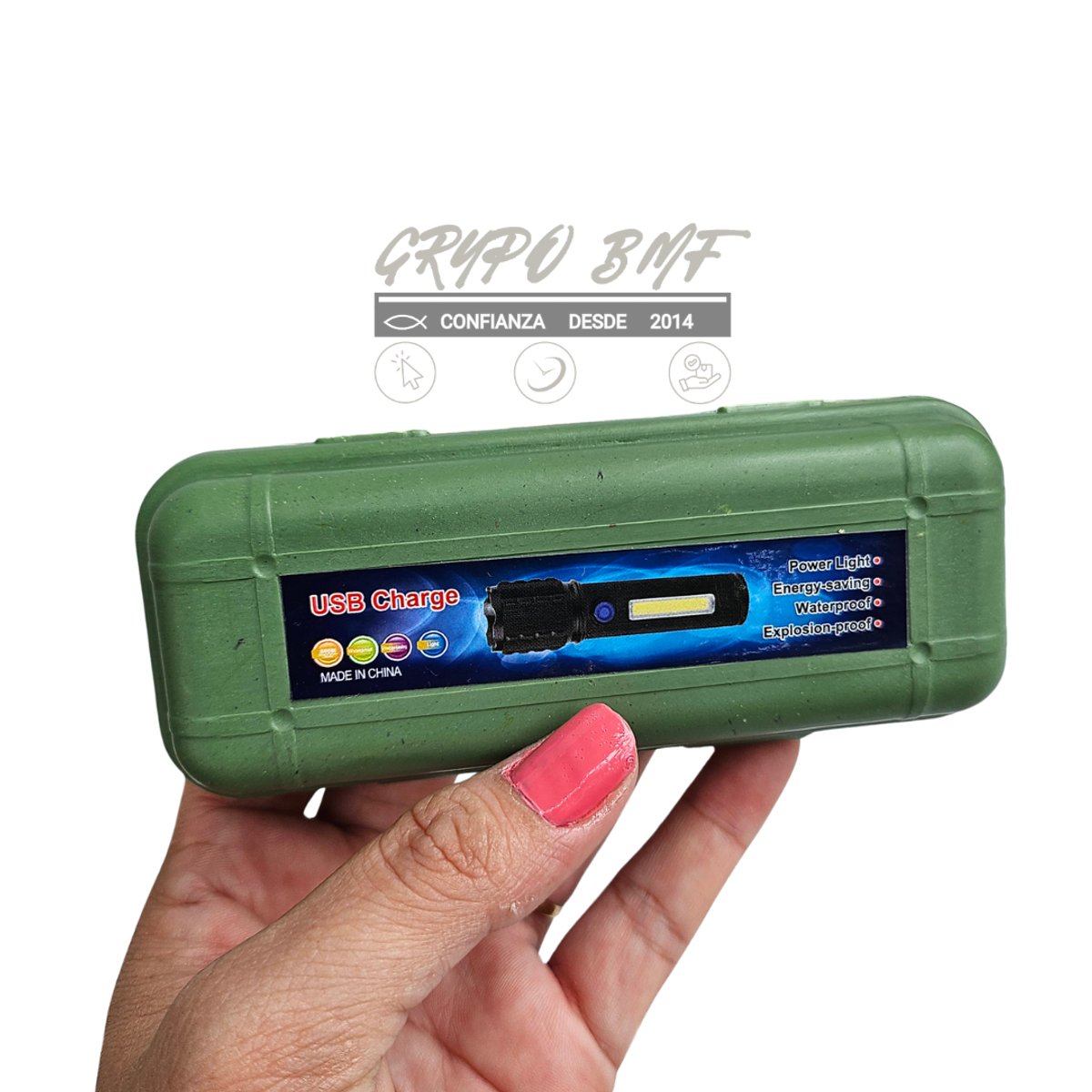 LINTERNA TACTICA COD 711 - 2