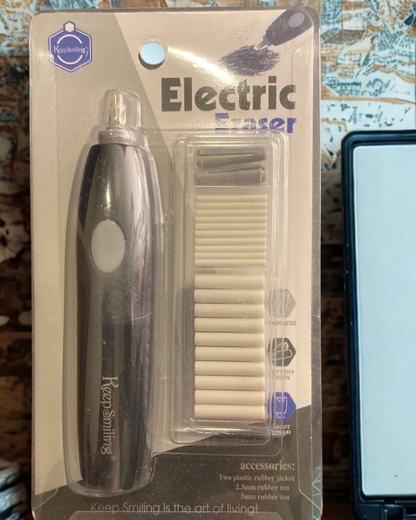 Borrador artístico eléctrico