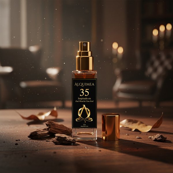 Alquimea 35 – Inspirado en Oud Wood (Tom Ford)