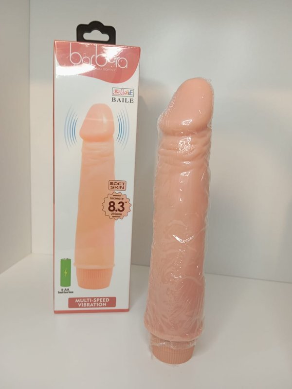 Consolador con vibrador 