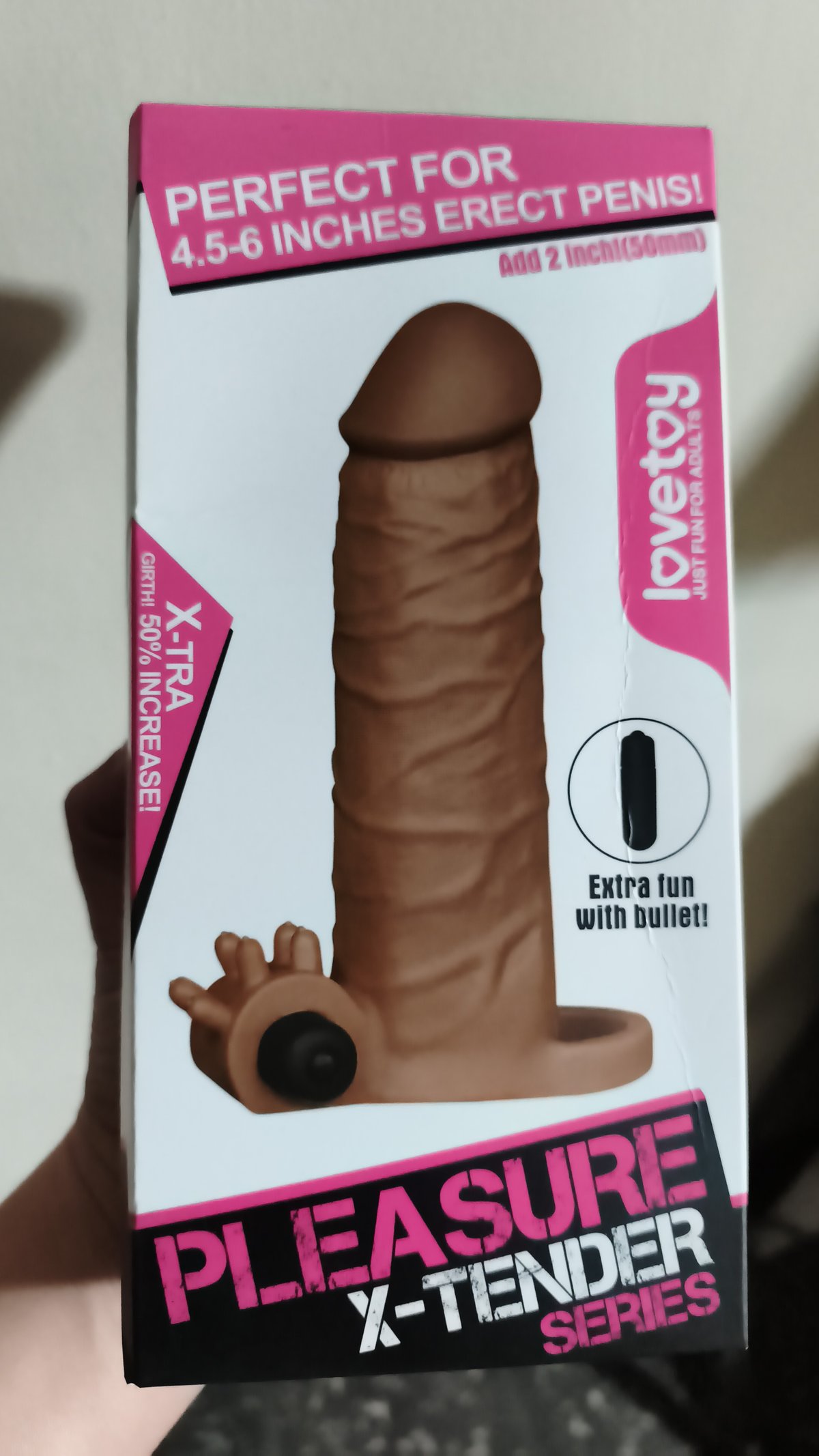 Capa con anillo y vibrador 