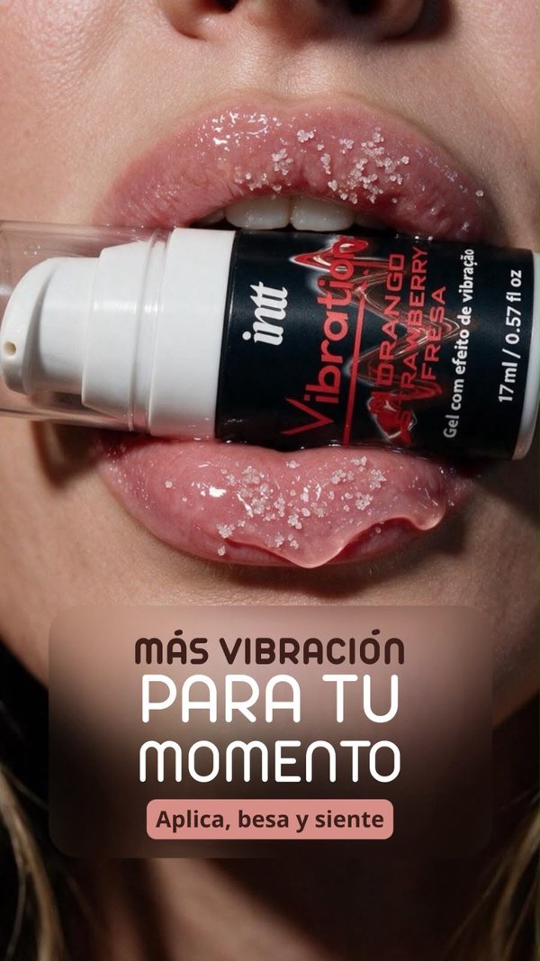 Gel Vibration / Morango 