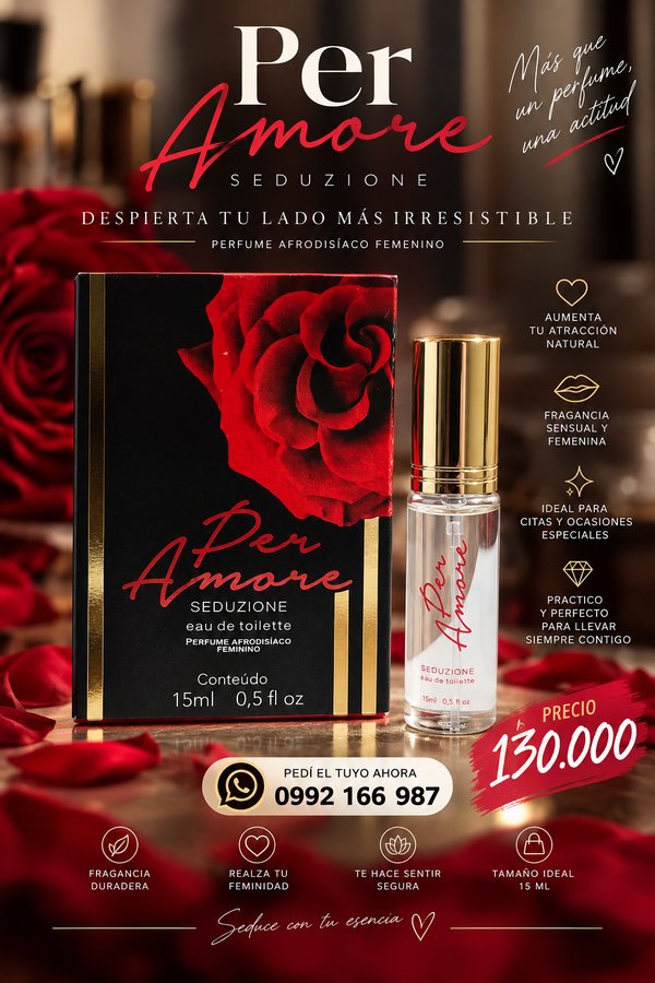 Per Amore perfume afrodisiaco