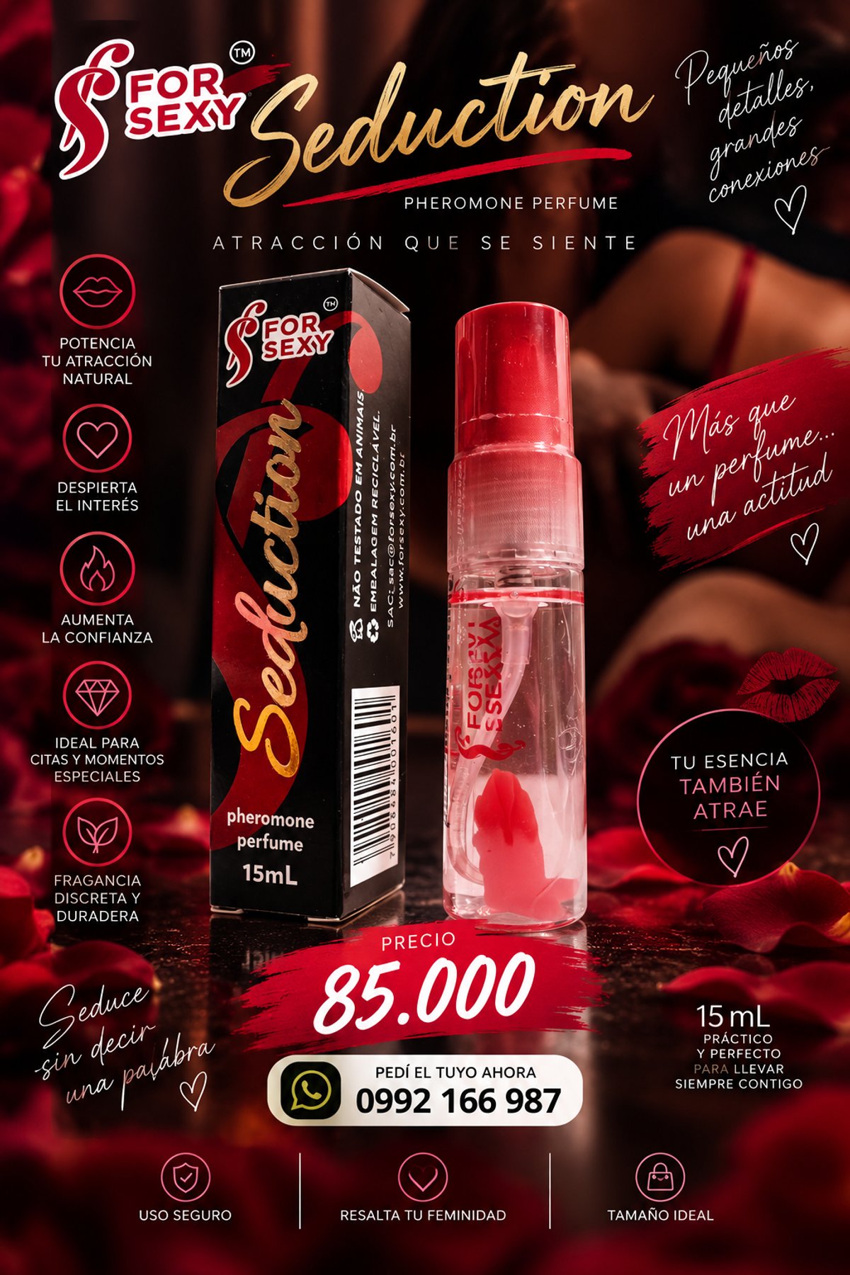 Seduction For sexy negro/ perfume con feromonas  - 5