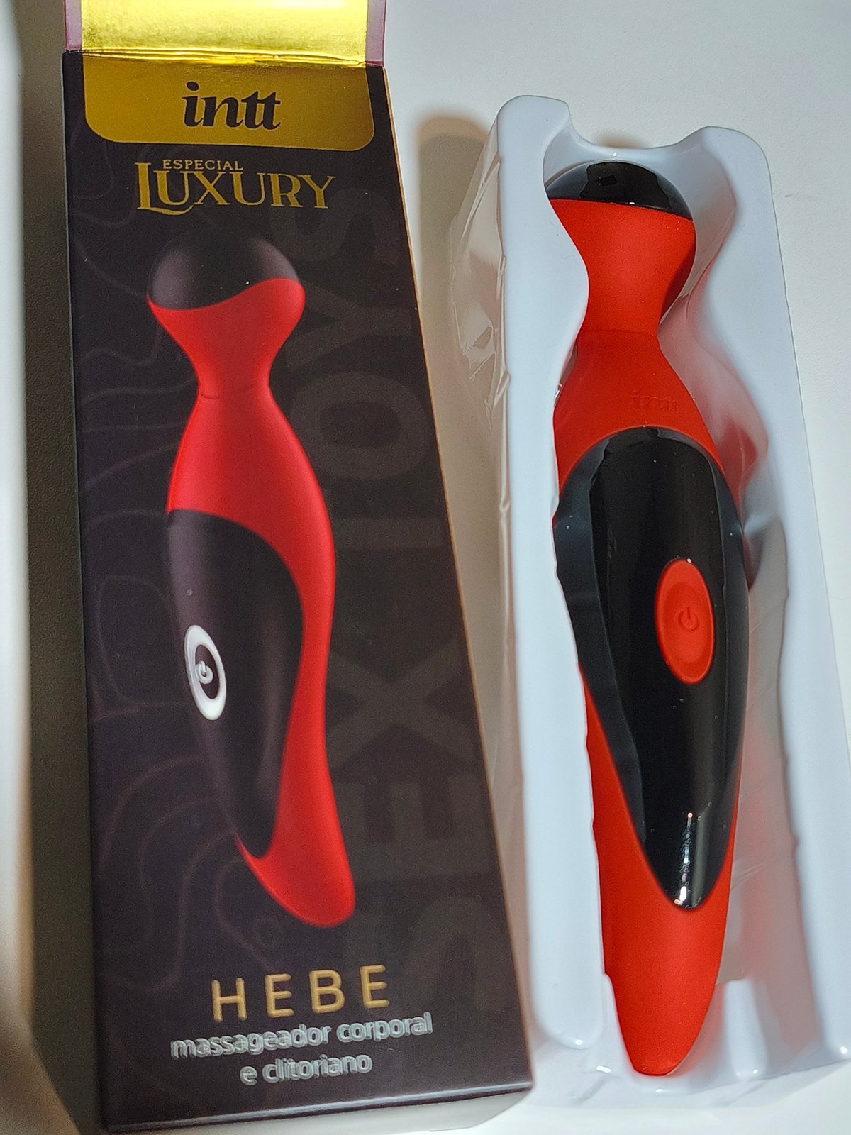 Vibrador Hebe rojo