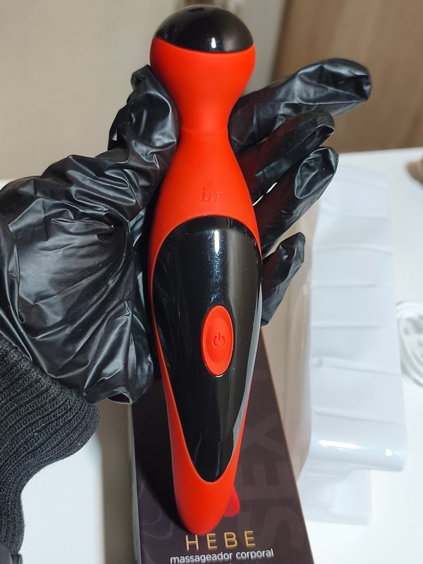 Vibrador Hebe rojo