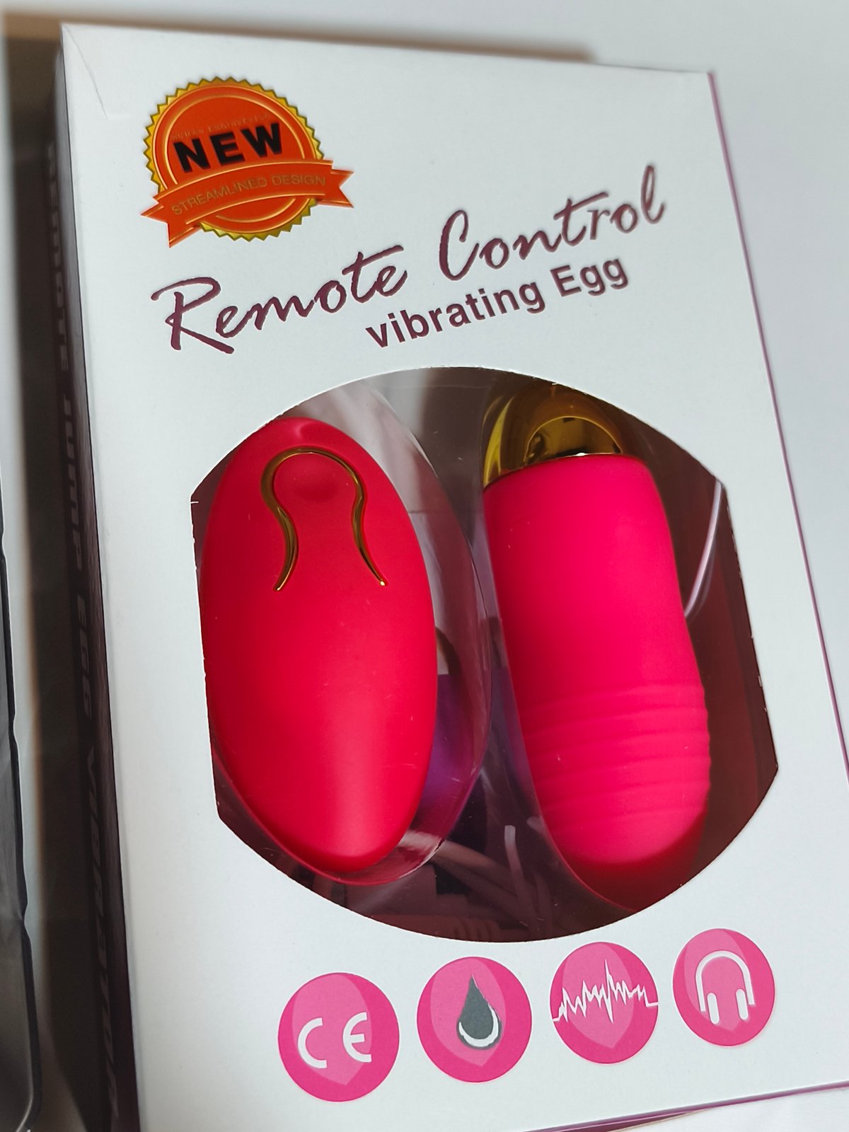 Vibrador huevo con control  - 3