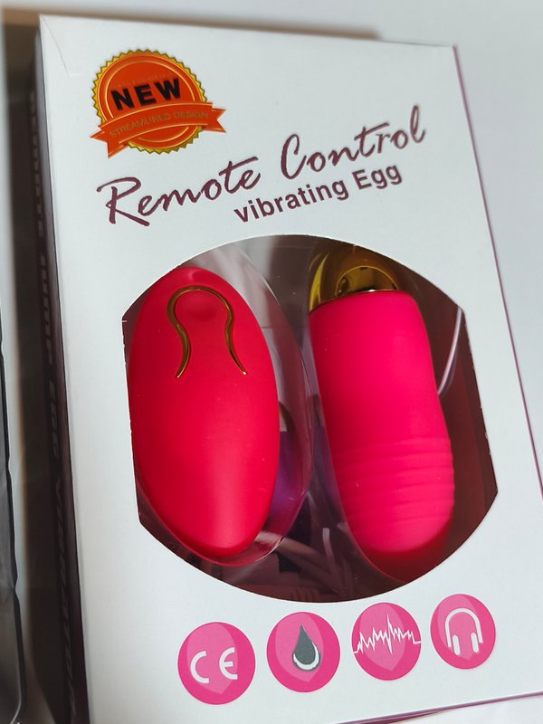 Vibrador huevo con control 