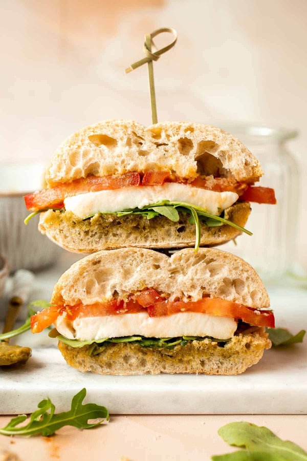 Sándwich Caprese