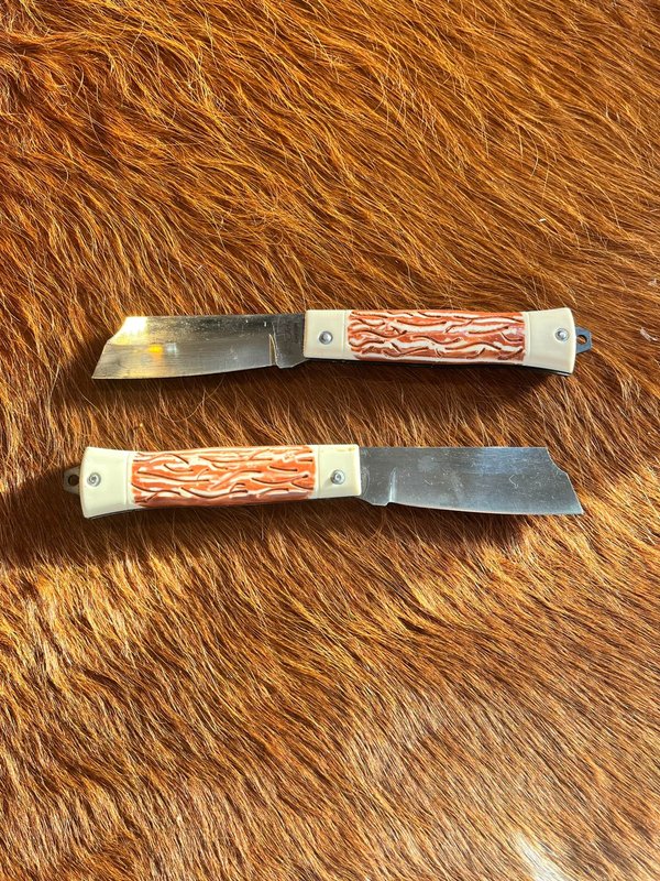 Navaja Cimo Carbono - Mango Acetato con Vaina 55/3C C CB