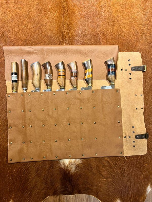 Estuche para Cuchillos Tamaño G Ref: 96 Caramelo